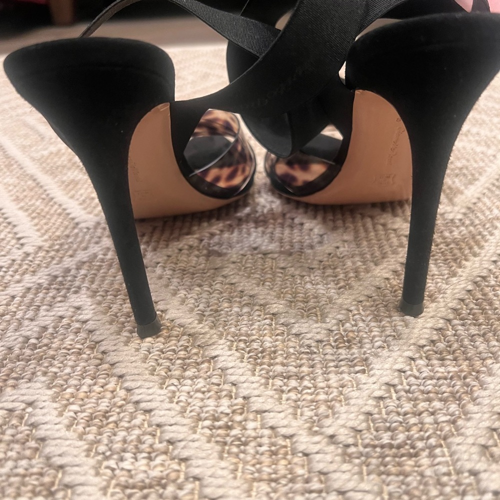 Gianvito Rossi Black and Brown Heels - Picture 5 of 9